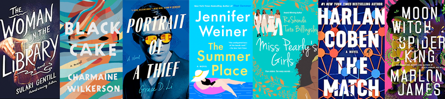 New Summer Reads book covers