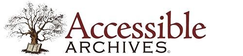 Accessible Archives image and link