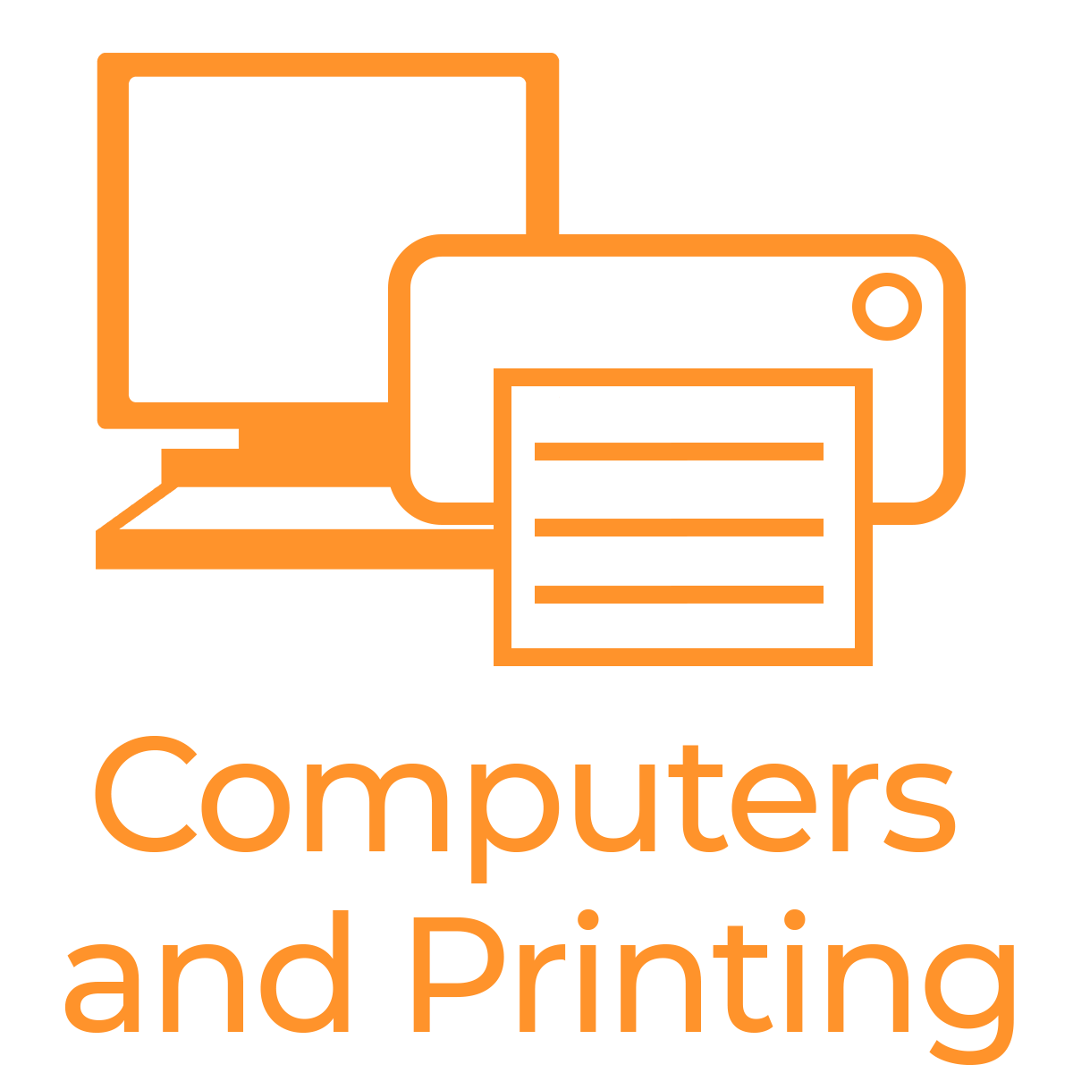 Computers and Printing icon link